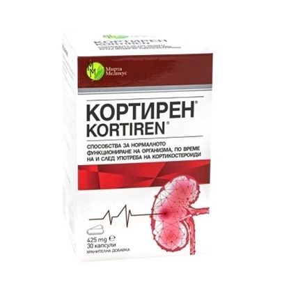 Снимка на МИРТА МЕДИКУС КОРТИРЕН КАПСУЛИ Х 30 БР.