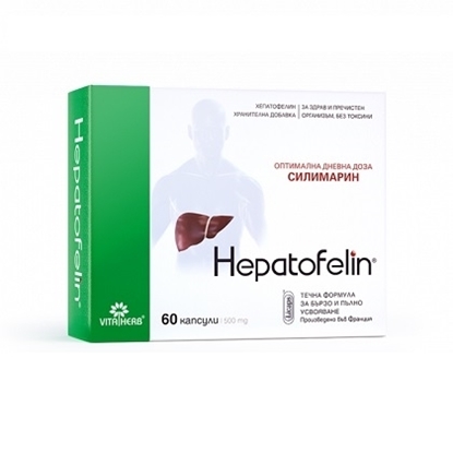 Снимка на HEPATOFELIN/ХЕПАТОФЕЛИН ЗА ПРЕЧИСТВАНЕ НА ОРГАНИЗМА КАПСУЛИ Х 60 БР.