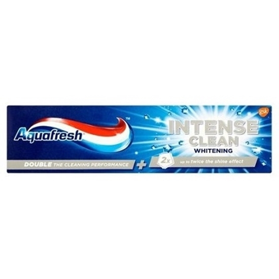 Снимка на AQUAFRESH/АКВАФРЕШ INTENSE CLEAN WHITENING ПАСТА ЗА ЗЪБИ 75 МЛ