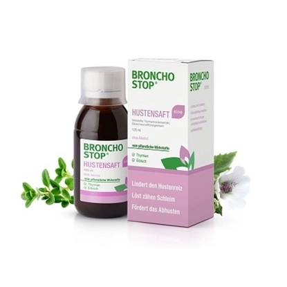 Снимка на BRONCHOSTOP SINE/БРОНХОСТОП СИНЕ СИРОП 120 МЛ