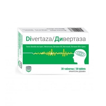 Снимка на DIVERTAZA/ДИВЕРТАЗА ТАБЛЕТКИ Х 30 БР.