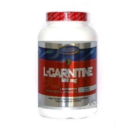 Снимка на BIOGAME L-CARNITINE/Л-КАРНИТИН 500 МГ Х 90 БР.