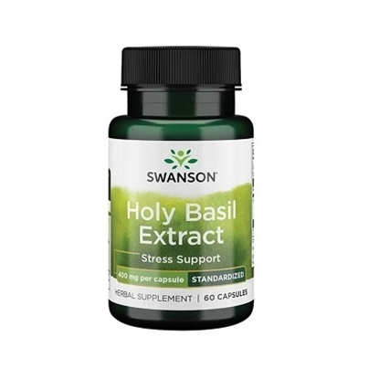 Снимка на SWANSON HOLY BASIL EXTRACT/СВЕЩЕН БОСИЛЕК ЕКСТРАКТ КАПСУЛИ Х 60 БР.