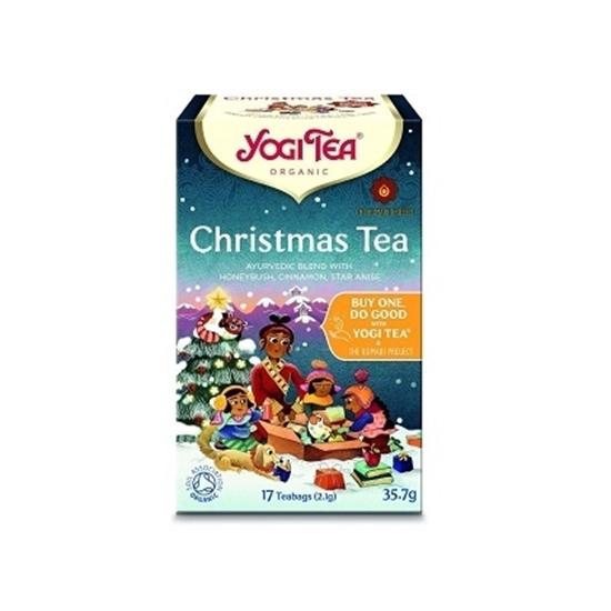 Снимка на YOGI TEA/ЙОГИ ТИЙ CHRISTMAS БИО АЮРВЕДИЧЕН ЧАЙ Х 17 БР.