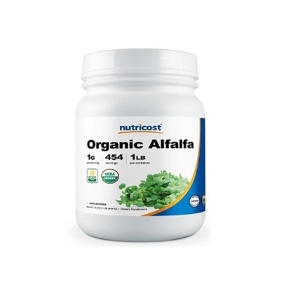 Снимка на ORGANIC ALFALFA/ ЛЮЦЕРНА ОРГАНИК 454 Г ПРАХ
