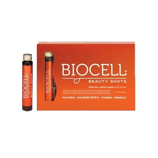 Снимка на BIOCELL/БИОСЕЛ BEAUTY SHOTS 25 МЛ Х 14 БР.