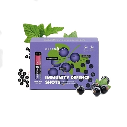 Снимка на GREENIFY IMMUNITY DEFENCE SHOTS/ГРИЙНИФАЙ ШОТОВЕ ЗА ИМУННА ЗАЩИТА 25 МЛ Х 14 БР.