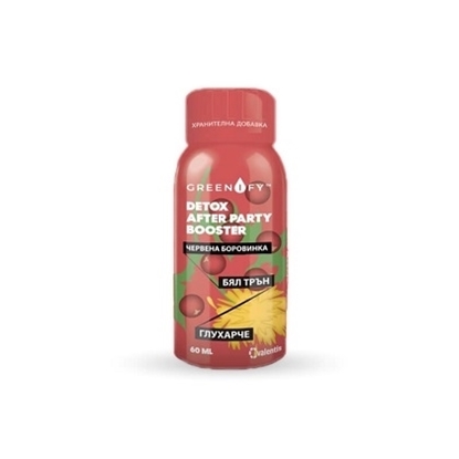 Снимка на GREENIFY/ГРИЙНИФАЙ  DETOX AFTER PARTY BOOSTER 60 МЛ
