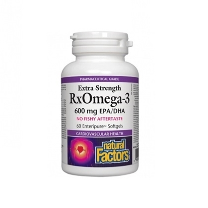 Снимка на RX OMEGA-3 EXTRA STRENGHT ОМЕГА ФАКТОР СУПЕР КОНЦЕНТРАТ 1170 МГ Х 60 СОФТГЕЛ КАПСУЛИ