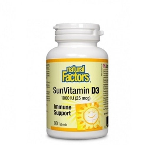 Снимка на VITAMIN D3/ ВИТАМИН D3 1000 IU Х 90 ТАБЛЕТКИ