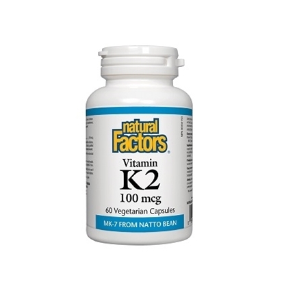 Снимка на VITAMIN K2/ ВИТАМИН К2 (MK-7) 100 МКГ X 60 КАПСУЛИ