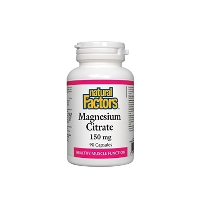 Снимка на MAGNESIUM CITRATE/ МАГНЕЗИЕВ ЦИТРАТ 150 МГ Х 90 КАПСУЛИ