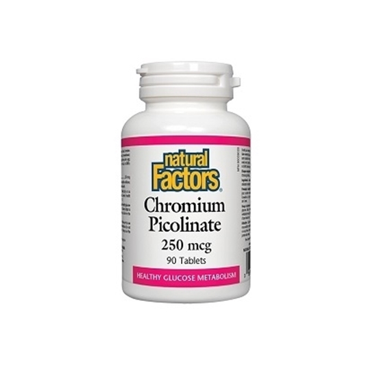 Снимка на CHROMIUM PICOLINATE/ ХРОМ ПИКОЛИНАТ 250 МКГ Х 90 ТАБЛЕТКИ