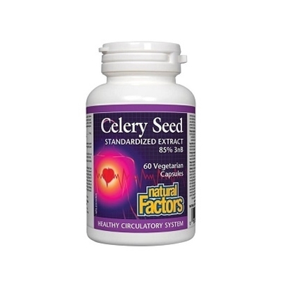 Снимка на CELERY SEED/ ЕКСТРАКТ ОТ СЕМЕНА НА ЦЕЛИНА 75 МГ Х 60 КАПСУЛИ