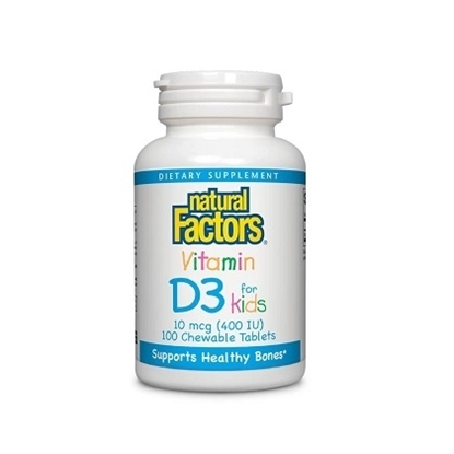 Снимка на VITAMIN D3/ ВИТАМИН Д3 ЗА ДЕЦА 400 IU ДЪВЧАЩИ ТАБЛЕТКИ Х 100 БР.