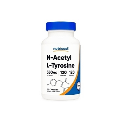 Снимка на N-ACETYL L-TYROSINE/ Н-АЦЕТИЛ Л-ТИРОЗИН Х 120 КАПСУЛИ