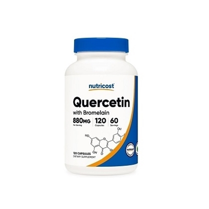 Снимка на QUERCETIN WITH BROMELAIN/ КВЕРЦЕТИН С  БРОМЕЛАИН  Х 120 КАПСУЛИ
