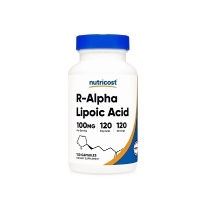 Снимка на R-ALPHA LIPOIC ACID/ R-АЛФА-ЛИПОЕВА КИСЕЛИНА 100 МГ Х 120 КАПСУЛИ