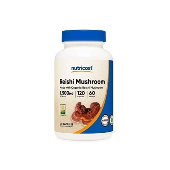 Снимка на REISHI MUSHROOM/ РЕЙШИ 750 МГ Х 120 КАПСУЛИ