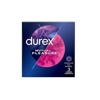 Снимка на DUREX/ ДЮРЕКС ПРЕЗЕРВАТИВИ  MUTUAL PLEASURE Х 3 БР.