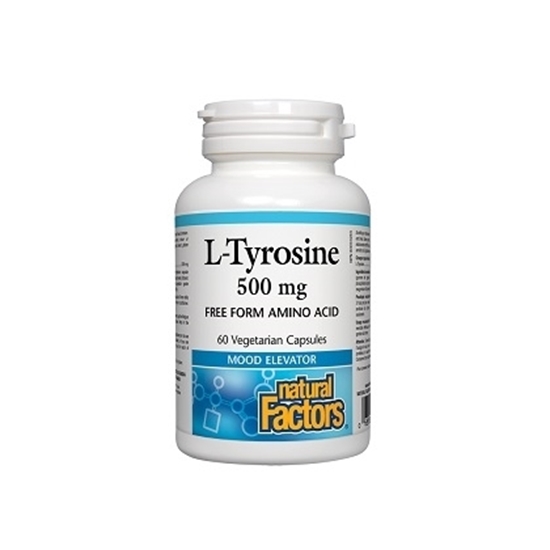 Снимка на L-TYROSINE/ Л-ТИРОЗИН КАПСУЛИ  500 МГ Х 60 БР.